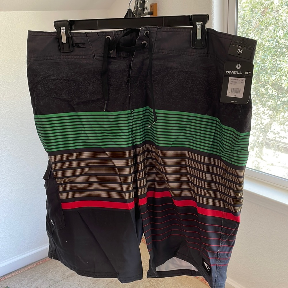 Mens 34 O’neill swim trunks. NWT
